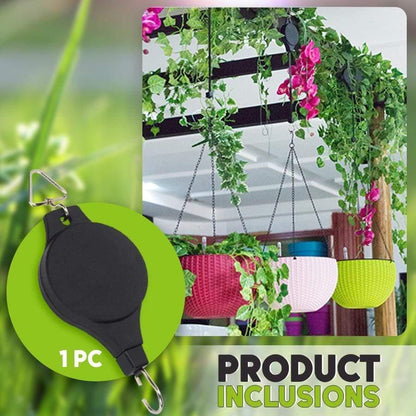 Multipurpose Retractable Plant Pulley Hanger for Garden and Balcony-Minigarden-New 1
