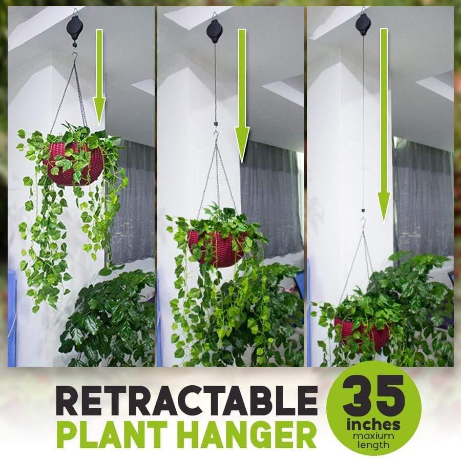 Retractable Plant Hanger for Garden and Balcony ( Plant not included) –  Minigarden