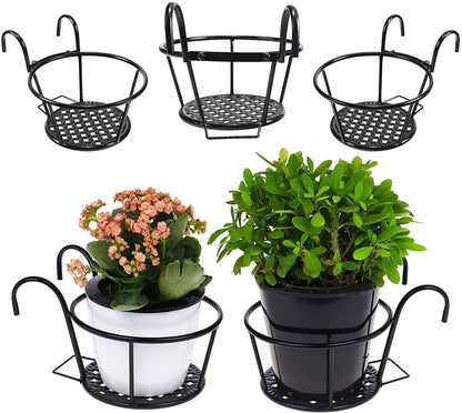 Hanging Railing basket Plant stand-Minigarden-Plant Stand,Pot