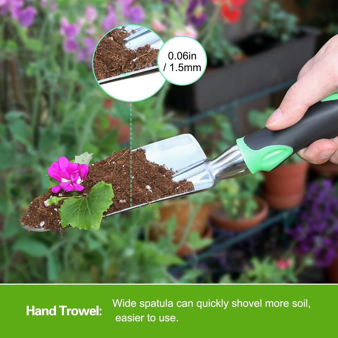 Minigarden Aluminum Heavy Duty Gardening tools kit combo set of 3 - Minigarden